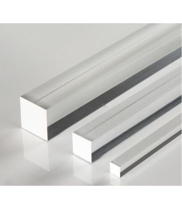 25X25x2000MM Cuadrada Metacrilato