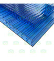 10MM Policarbonato celular Azul 7000X2100