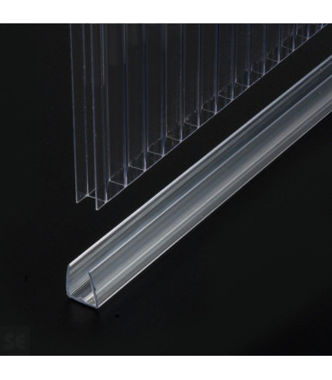 32MM Perfiles de Policarbonato Incoloro 2,10M