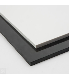 3MM ABS Antichoque Negro liso 3050x1250