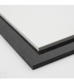 3MM ABS Antichoque Negro liso 3050x1250