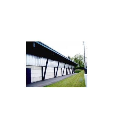 6MM Policarbonato Celular Blanco Hielo 6000x2100